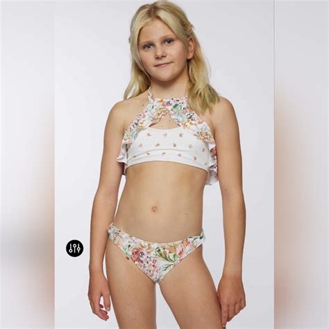 O Neill Swim Nwt Oneill Arden Floral Girls Bikini Poshmark