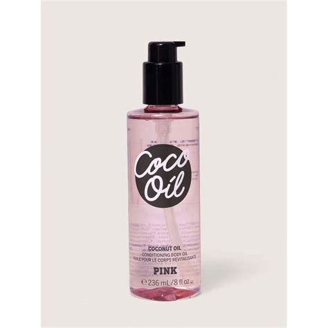 Victoria S Secret Pink Coco Oil Aceite De Coco Corporal