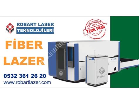 4 Kw Kapalı Kasa Yerli Üretim Robart Fiber Metal Kesim Lazeri