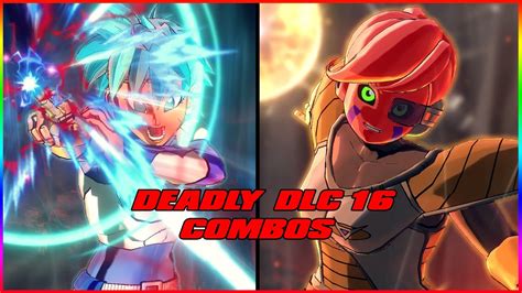 DEADLY DLC 16 COMBOS Dragon Ball Xenoverse 2 DLC 16 Update YouTube