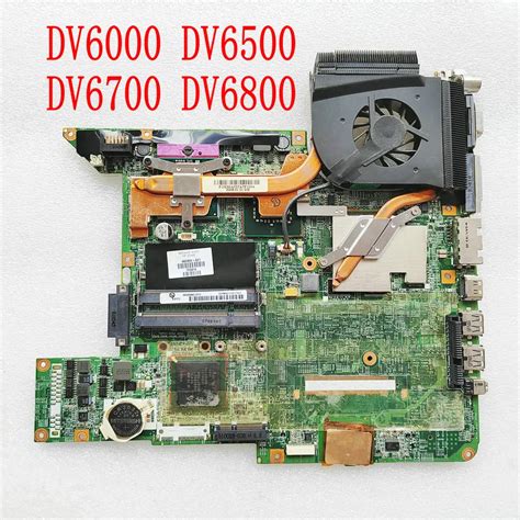 For Hp Pavilion Dv6000 Dv6500 Dv6700 Dv6800 Laptop Motherboard Cpu Heatsink 449902 001