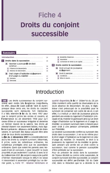 Capture Extrait Guide Des Successions Tendance Droit