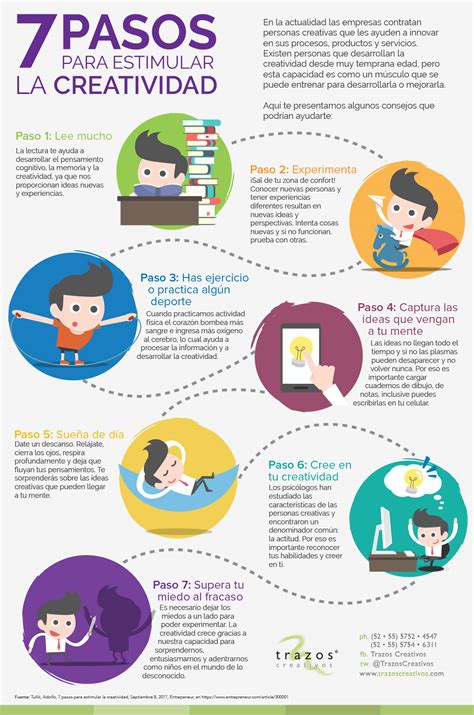 Infografia Consejos Para Fomentar La Creatividad In Vrogue Co