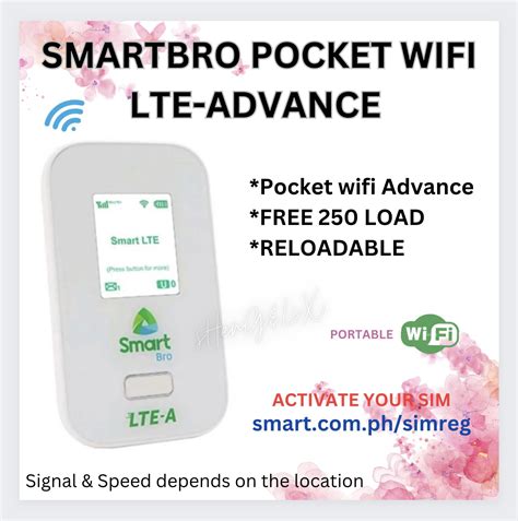 LIFETIME OPENLINE SMARTBRO POCKET WIFI ADVANCE FREE 250 LOAD EVOLUZN