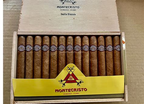 Montecristo Double Edmundo Semi Boite Nature Box Of Cigars