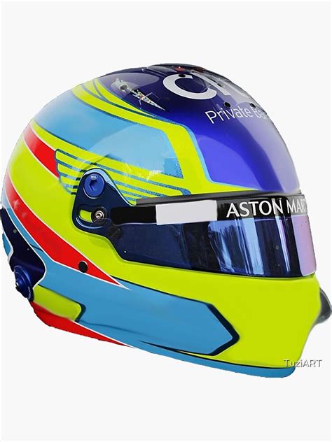 Fernando Alonso 2023 Helmet Sticker For Sale By TuziART Redbubble