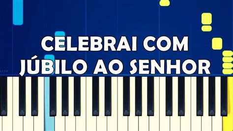 Celebrai J Bilo Ao Senhor Corinho Tutorial Piano E Teclado