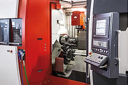 Emco Hyperturn Powermill G Draaien Cnc Met Freesspil B As Cnc