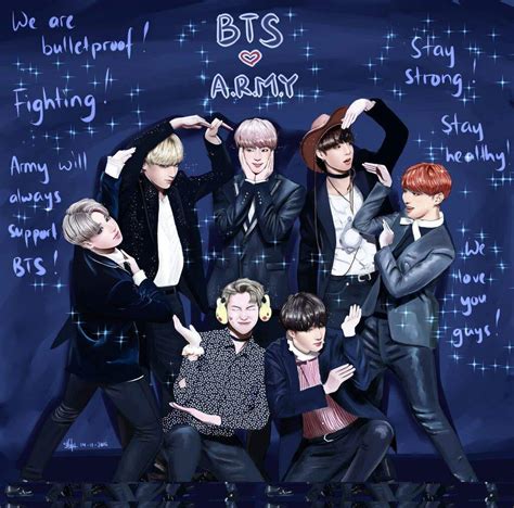 Bts Fanart Armys Amino