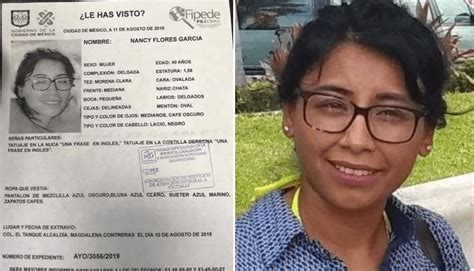 Detienen A Presunto Secuestrador Y Feminicida De Nancy Flores Empleada