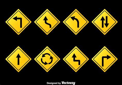 Free Vector Road Signs