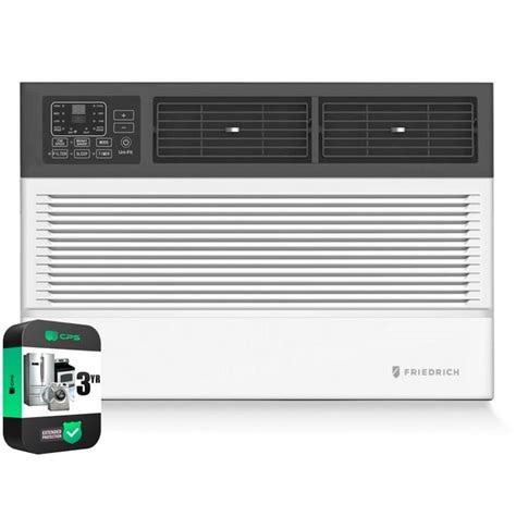 Friedrich Uct08b10a 8 000 Btu Smart Thru The Wall Air Conditioner Bundle With 3 Yr Cps Enhanced