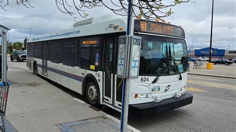 Riding On Winnipeg Transit D Lfr On Route Portage