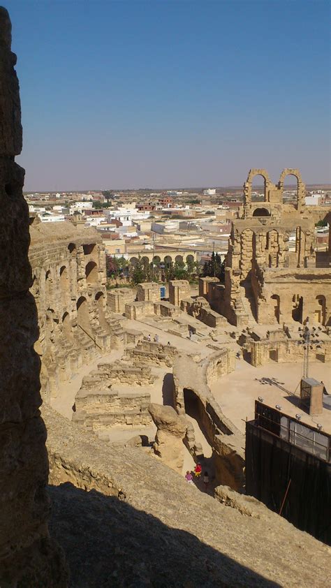 Tunisia's very own Colosseum. Own photos taken on a holiday trip in ...