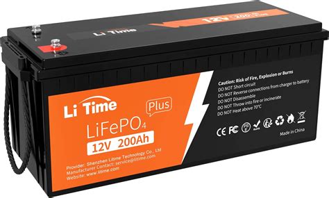 Jp Litime 12v460ah リン酸鉄リチウムイオンバッテリー 最大継続負荷電力3200w 250a Bms内蔵