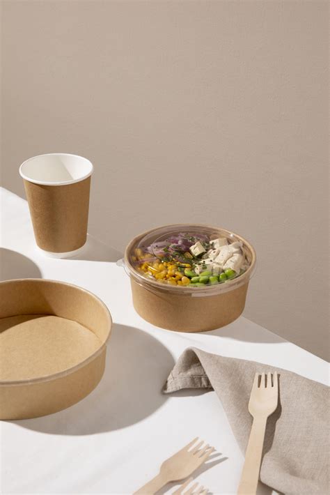 750 ml Salad Bowl with Lid – Keyline Packs