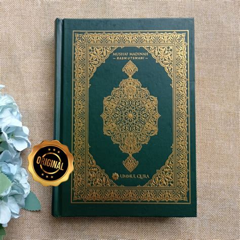 Al Quran Mushaf Madinah Rasm Utsmani Tanpa Terjemah Ukuran A Toko Hot