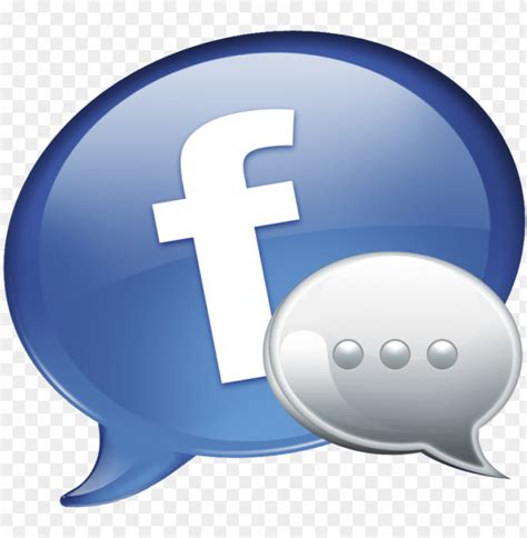 Facebook Messenger Icon 6 - 3d Facebook Messenger Icon Png - Free PNG ...