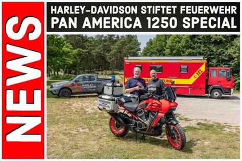 Harley Davidson Stiftet Umgebaute Pan America Special F R