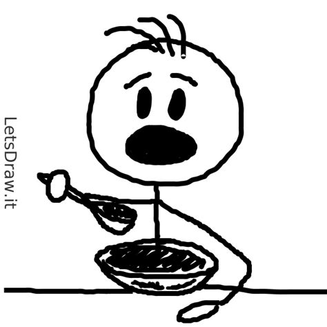 draw eating qeucohbspng letsdrawit