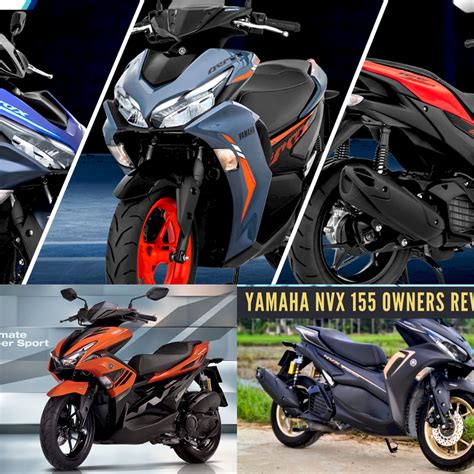 Motor Ini Kembarannya Aerox Inilah Yamaha NVX 155 Yang Miliki 4 Warna