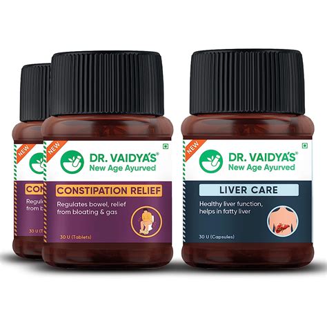 Buy Dr Vaidya S Constipation Pack Ayurvedic Medicine For Constipation Constipation Relief