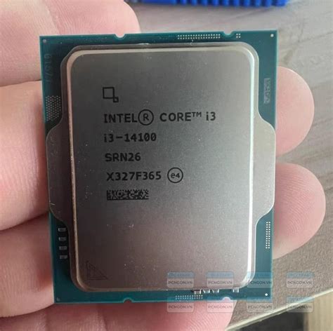 Cpu Intel Core I3 14100 Tray 35ghz Turbo 47ghz 4 Nhân 8 Luồng Pcngon