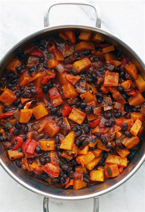 Roasted Butternut Squash And Black Bean Chili Yay For Food