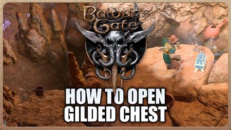 Baldurs Gate 3 How To Open The Gilded Chest In Owlbear Nest Youtube