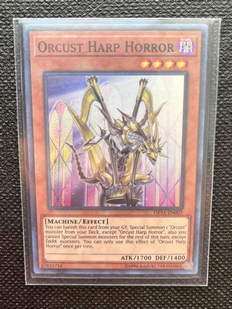 Yu Gi Oh Orcust Harp Horror Super Rare Op En Mercadolibre