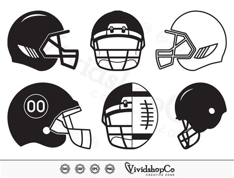 Football Helmet Svg Helmet Svg Football Svg American Football Helmet