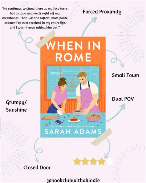 When In Rome A Clean Rom By Sarah Adams