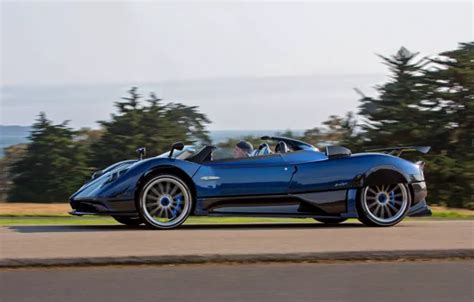 Wallpaper Pagani Zonda Side View Pagani Zonda Hp Barchetta For