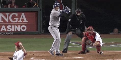 Umpire John Hirschbeck Takes A Foul Ball To The Groin  Larry