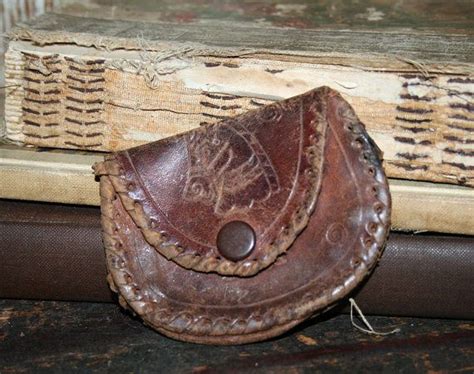 Vintage Leather Coin Purse