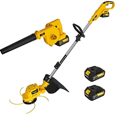 Amazon Cordless String Trimmer Edger For Dewalt V Max Battery