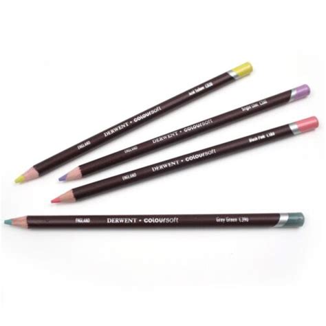 Derwent Coloursoft Professional Colour Pencils Available In 72 Colours