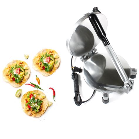 Electric Tortilla Press Maker Chapati Machine 8 Flour Oro Import