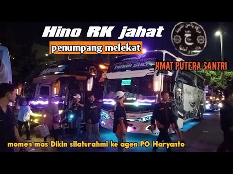 Hino RK Jahat MTI RMH 007 Di Gruduk Penumpang Di Terminal Grogol Mas