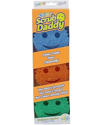 Sponge Daddy 4pk Pkg Of 5 By Scrub Daddy Uk Kitchen And Home