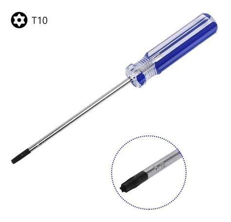 Chave Torx T10 Azul Furo Para Abrir Ps4 Ps3 E Controladores Do Xbox