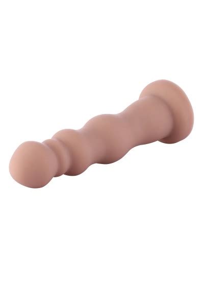 Hismith 18 03 cm pärlstav silikon Anal Dildo för Hismith Premium Sex