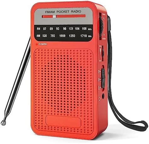 Radio Portable FM AM MW Mini Radio Transistor Avec Haut Parleur