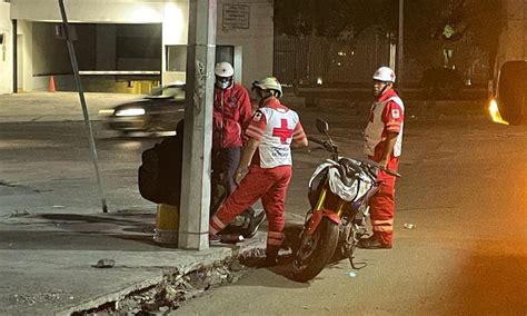 Lesionan A Mensajero En Choque Sobre Félix U Gómez