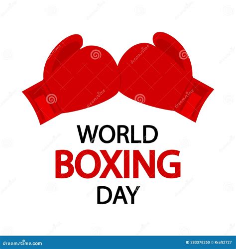 World Boxing Day Glove Punch Stock Vector Illustration Of Combat