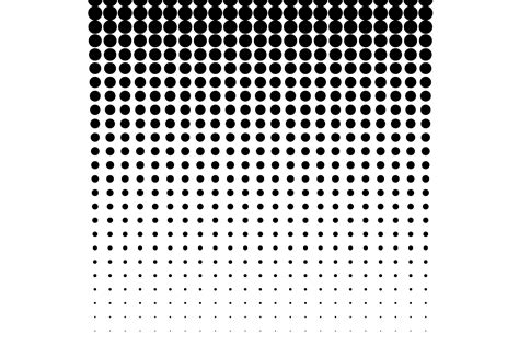 Halftone Fade Gradient Vertical Dot Pat Graphic By Ladadikart