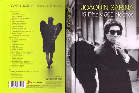 Caratula Disco Joaquin Sabina 19 Días Y 500 Noches Edición Especial Joaquín Sabina Sabinas Noche