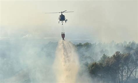 Incendio Nel Bosco Fra Chiaramonte E Monterosso La Situazione Grave