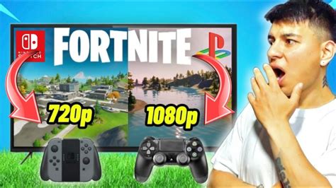 Asi Se Ven Los GRAFICOS De FORTNITE En NINTENDO SWITCH VS PS4 En 2023