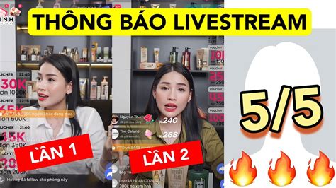 Th Ng B O Livestream Tiktok L N Bom T N Mega Sale Ha Linh